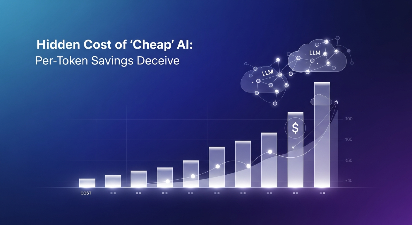 Hidden Cost of 'Cheap' AI: Per-Token Savings Deceive