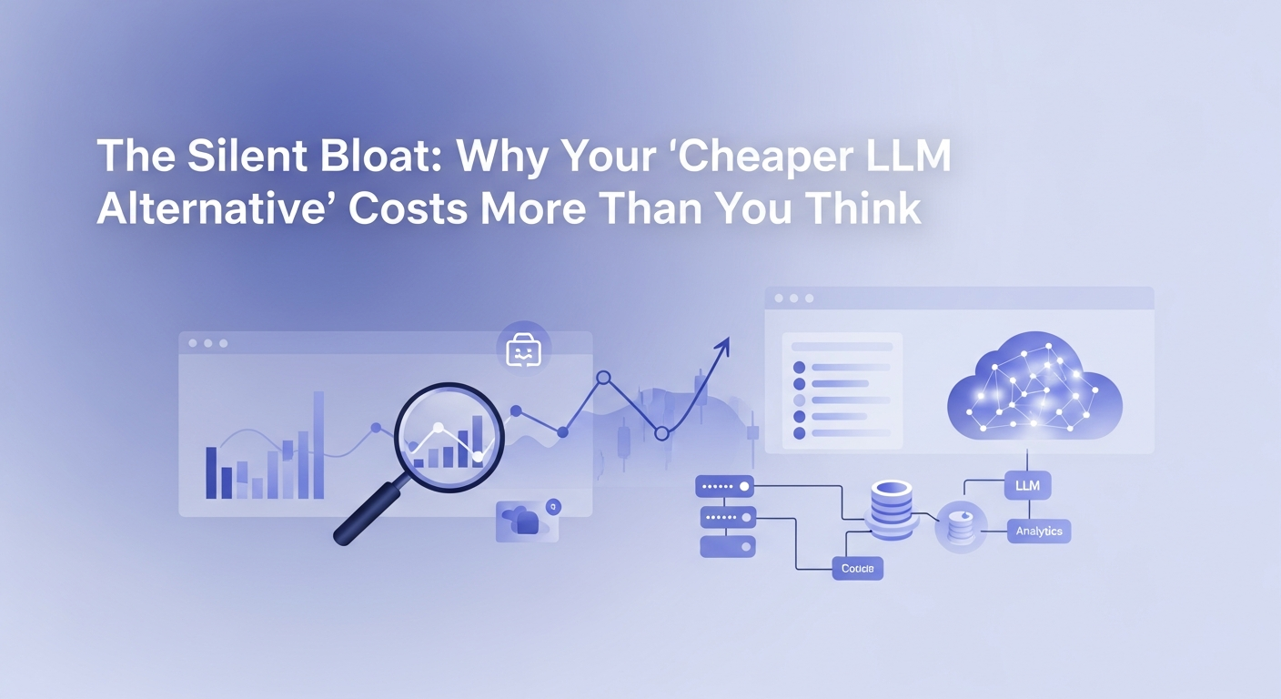 The Silent Bloat: Why Your 'Cheaper LLM Alternative' Costs More Than You Think